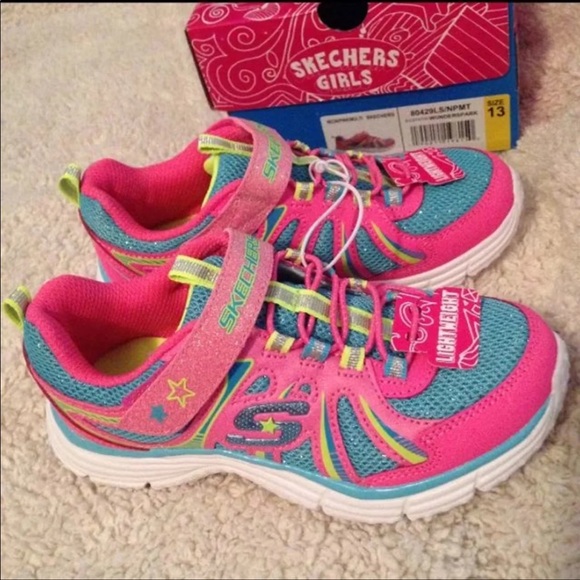 girls sketchers size 13